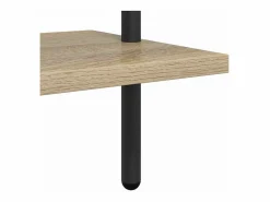 Outlet Clicnbuy Estante de libros Roble Sonoma 60 x 24 x 168 cm Marru00f3n