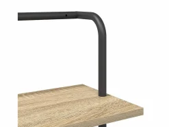 Outlet Clicnbuy Estante de libros Roble Sonoma 60 x 24 x 168 cm Marru00f3n