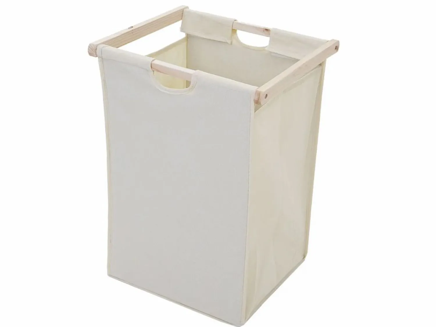 Clearance MCW Estante escalera -B59 Cesto para ropa sucia Marru00f3n / Beige