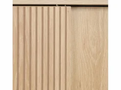 Sweeek Estantería / mueble wc escandinavo decorado en madera natural