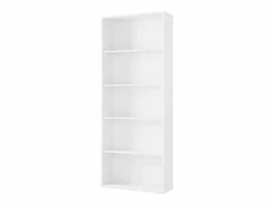 New Estantería Alta Scaled Moderna 76x197x33 cm Blanco