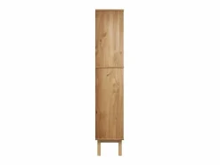 vidaxl Estantería con 2 cajones OTTA madera maciza de pino marrón