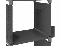 Clicnbuy Estantería de 5 cubos de tela 103x30x72,5 cm