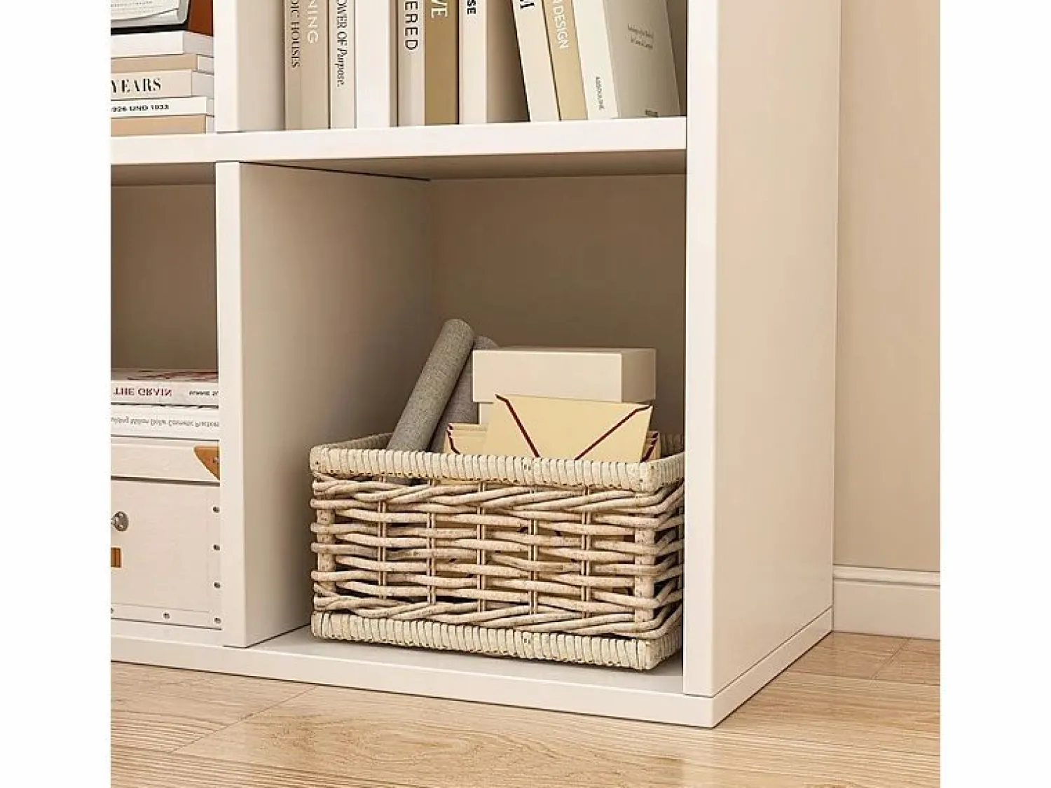 Hot ESTANTERÍA DE 6 ESTANTES PARA LIBROS ARMARIO ABIERTO MODERNO LOFT 100x67x30 cm Blanco