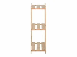 Sale Estantería de 3 niveles madera pino maciza 60x28,5x90 cm ES741002 Marru00f3n