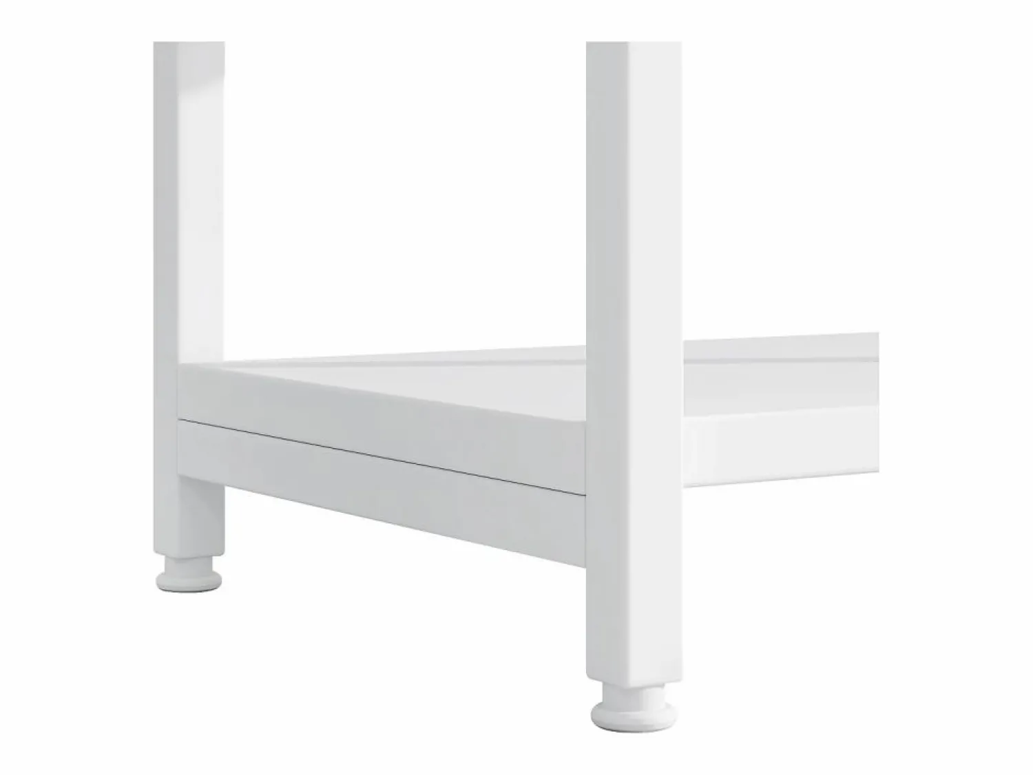 Hauss Spole Estantería de acero y MDF de 160 x 30 x 180 cm - Diseño rectangular y arqueado - Color