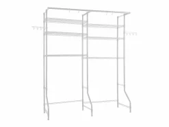 Clearance Estantería de Almacenamiento SucceBuy, para Lavadora y Secadora, 6 Niveles, Blanca Mueble Para Lavadora
