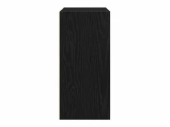 New Clicnbuy Estantería de madera de ingeniería roble 31x24x52 cm Negro