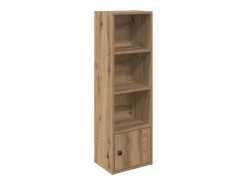 Clicnbuy Estantería de madera de ingeniería roble artisan 31x24x102 cm