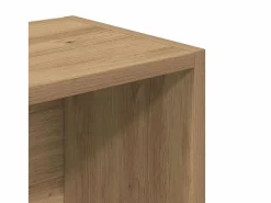 Clicnbuy Estantería de madera de ingeniería roble artisan 31x24x102 cm