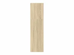 New Estantería de madera de ingeniería roble Sonoma 60x30x114 cm Librería