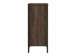 Clicnbuy Estantería de madera de ingeniería marrón roble 80x31x74,5 cm