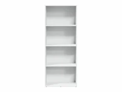 Hot Clicnbuy Estantería de madera de ingeniería blanca 60x30x152 cm Blanco