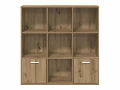 Hot Estantería de madera de ingeniería roble artisan 98x29x97,5 cm Librería