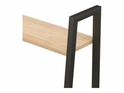 Discount Clicnbuy Estantería de pie 4 baldas marrón claro y negro 56x35x140 cm Marru00f3n