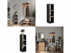 Discount Vicco Estantería de pie antracita/roble dorado 21.6x24x80.1 orlando Gris antracita