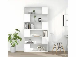 Online Clicnbuy Estantería divisor de espacios 100x24x188 cm Blanco