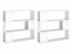 Online Clicnbuy Estantería divisor de espacios 100x24x188 cm Blanco