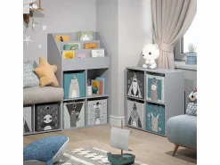 Clearance Estantería infantil 72x31.2x114.2 luigi Mueble De Bebé