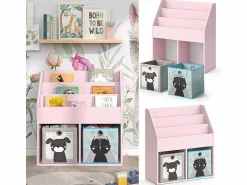 Online Vicco Estantería infantil 72x30.7x79 luigi Rosa