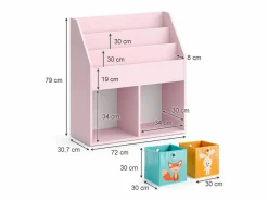 Vicco Estantería infantil 72x30.7x79 luigi