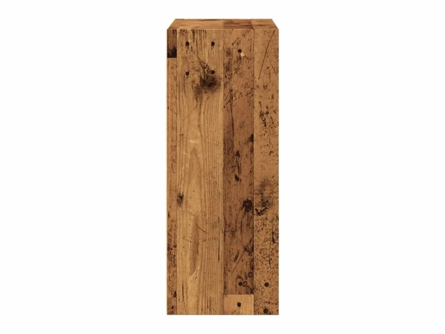 Outlet Clicnbuy Estantería madera de ingeniería color envejecido 60x30x77 cm Marru00f3n