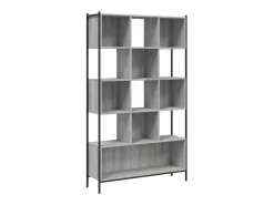 Outlet vidaxl Estantería madera de ingeniería Sonoma 102x28x172 cm Gris