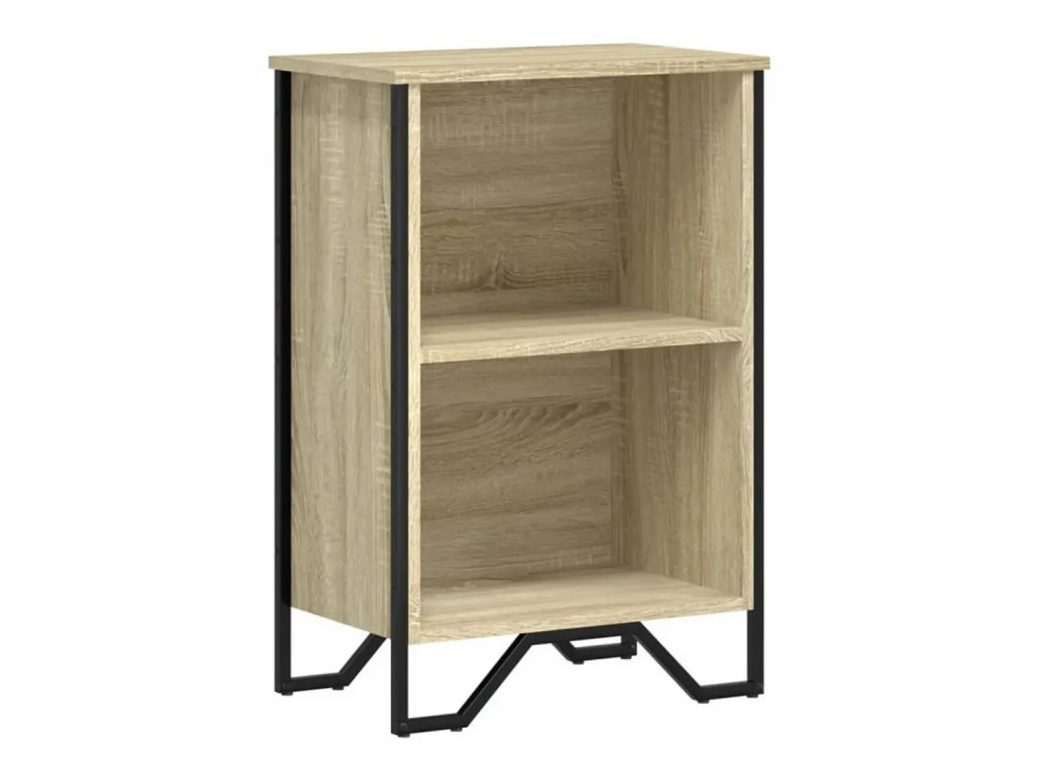 vidaxl Estantería madera de ingeniería roble Sonoma 50x31x74,5 cm Marru00f3n