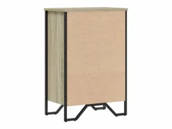 vidaxl Estantería madera de ingeniería roble Sonoma 50x31x74,5 cm Marru00f3n