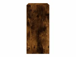 Clicnbuy Estantería madera de ingeniería roble ahumado 31x24x52 cm