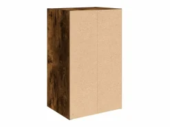 Clicnbuy Estantería madera de ingeniería roble ahumado 31x24x52 cm