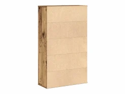 Clicnbuy Estantería madera de ingeniería color envejecido 60x24x101,5 cm