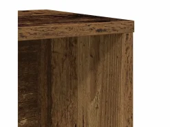 Clicnbuy Estantería madera de ingeniería color envejecido 60x24x101,5 cm