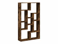 Clicnbuy Estantería madera de ingeniería roble ahumado 72x20x120 cm