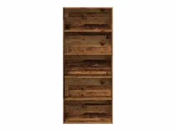 Online Estantería madera ingeniería madera envejecida 80x30x189 cm Librería
