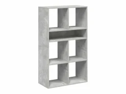 Sale Clicnbuy Estantería madera ingeniería hormigón 66x31x112 cm Gris