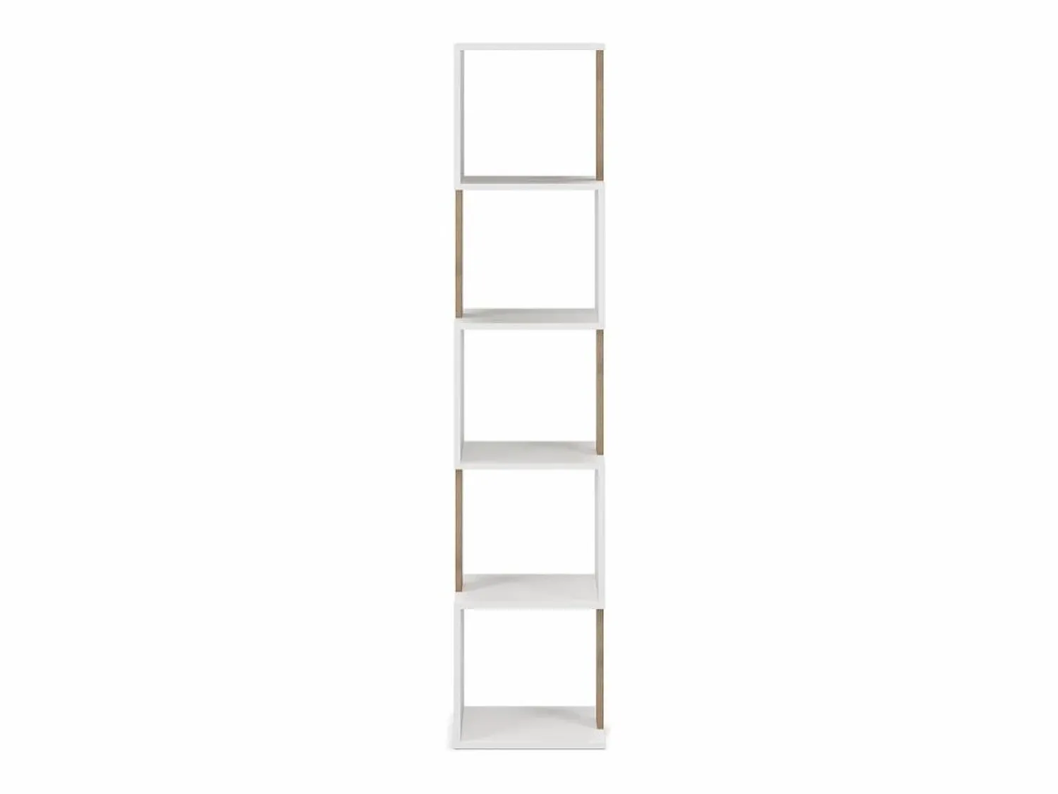 New VS Venta-stock Estantería Maldivas 5 huecos color /Roble Blanco