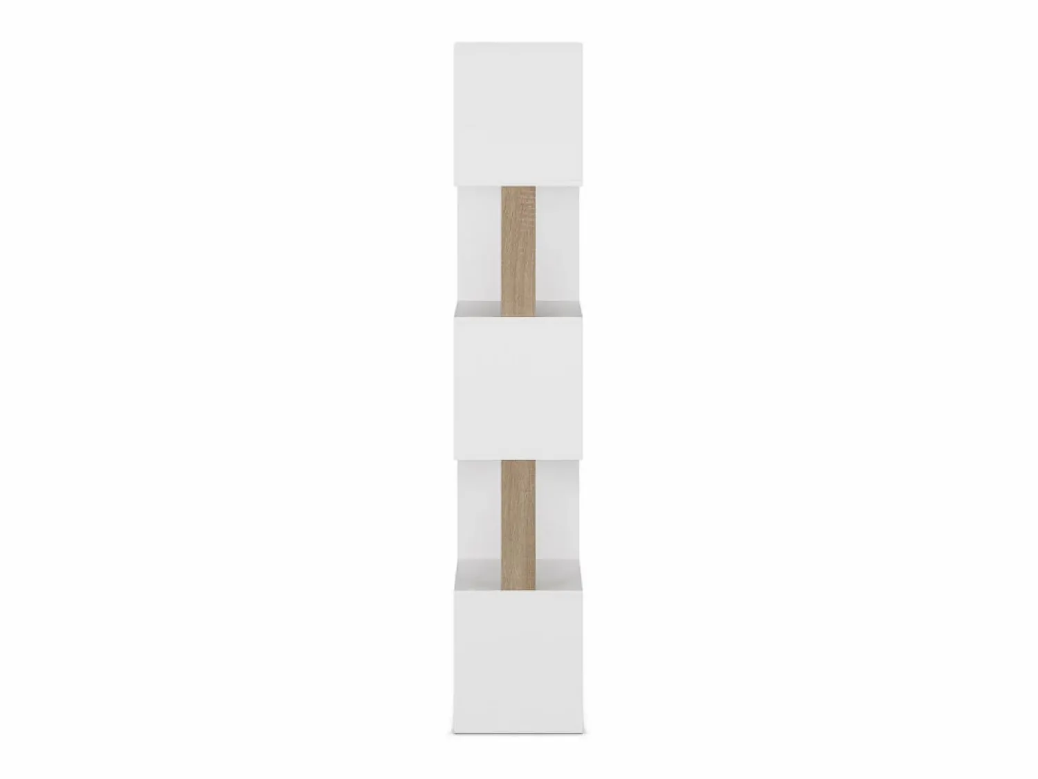 New VS Venta-stock Estantería Maldivas 5 huecos color /Roble Blanco