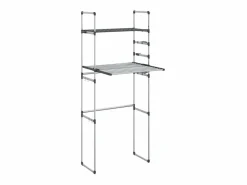 Estantería para lavadora aluminio 77x52x192 cm ES390791
