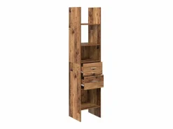 Online Clicnbuy Estantería para libros Madera vieja 40 x 35 x 180 cm Marru00f3n