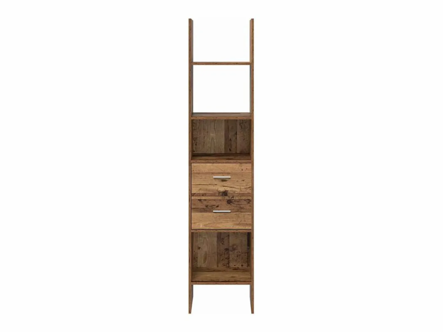 Online Clicnbuy Estantería para libros Madera vieja 40 x 35 x 180 cm Marru00f3n