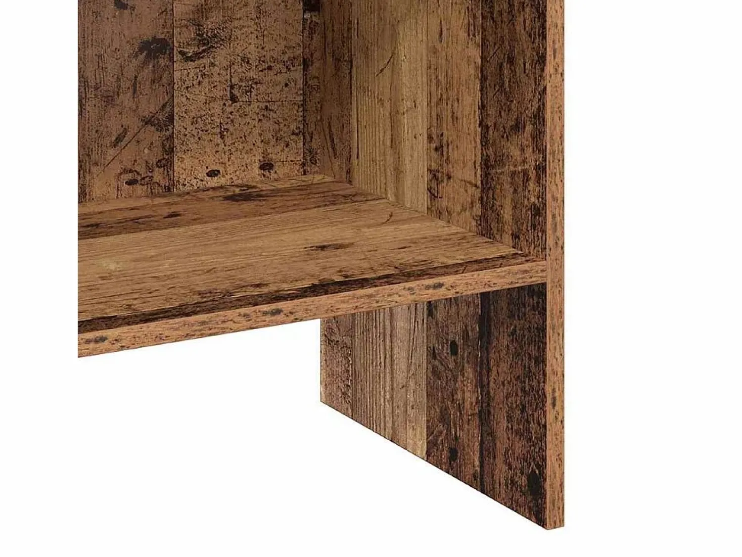 Online Clicnbuy Estantería para libros Madera vieja 40 x 35 x 180 cm Marru00f3n