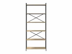 Hot Estantería Roble Sonoma 80 x 30 x 188 cm Madera contrachapada Librería