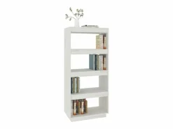 vidaxl Estantería/divisor de espacios madera pino 60x35x135 cm