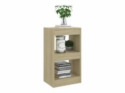 vidaxl Estantería/divisor de espacios color roble Sonoma 40x30x72 cm