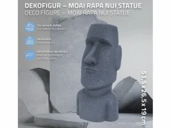 ECD Germany Estatua Isla de Pascua Moai Rapa Nui cabeza escultura
