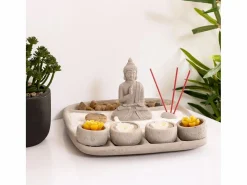 Outlet Atmosphera Estatuas de jardín Cemento (24 x 24 x 12 cm) Gris