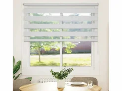 Clicnbuy Estor cebra 145x100 cm tejido ancho 140,9 cm poliéster