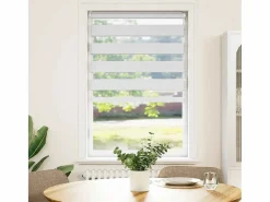 Clicnbuy Estor cebra 75x100 cm tejido ancho 70,9 cm poliéster