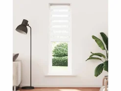 Clicnbuy Estor cebra 60x200 cm tejido ancho 55,9 cm poliéster